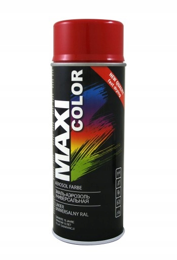 Lakier Motip Maxi Color 400 ml SPRAY RAL 8004 brązowy