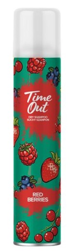 TIME OUT Red Berries Suchy Szampon do włosów 200ml