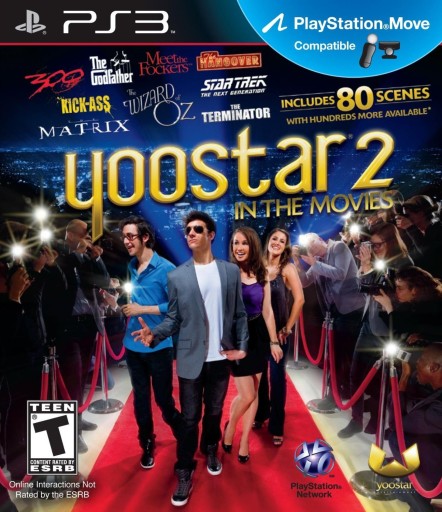 YOOSTAR 2 IN THE MOVIES PS3