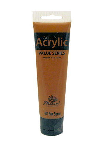 Farba akrylowa PHOENIX 100ml - 601 RAW SIENNA
