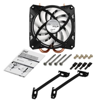 Płaski Wentylator CPU radiator Intel 1155 1150 775 1200