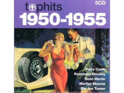 Tophits 1950-1955 5CD Clooney, Monroe, Turner,Como