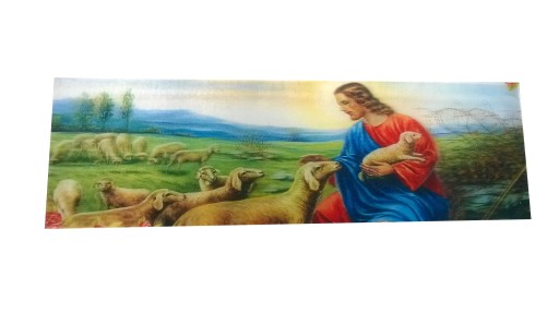 ZAKŁADKI ZAKŁADKA 3D JEZUS CHRYSTUS PASTERZ 3 5 15