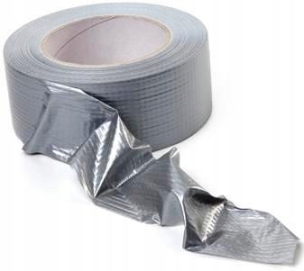 48mm/50y BARDZO MOCNA TAŚMA DUCT TAPE KAUCZUKOWA