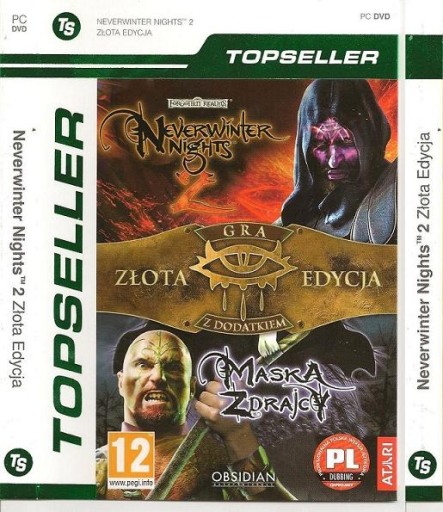 NEVERWINTER NIGHTS 2 + MASKA ZDRAJCY PL FOLIA