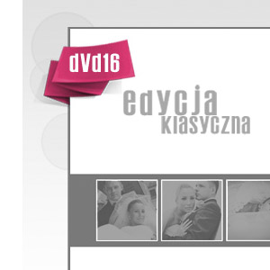 FOTOKSIĄŻKA Ślubna DVD16 30x30 PHOTOSHOP Szablony psd Projekty 30x60