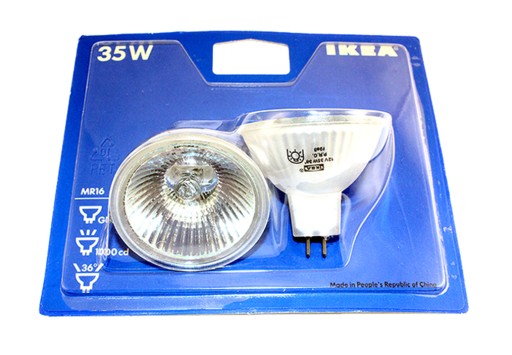 IKEA ŻARÓWKA HALOGENOWA 35W GU5,3 12V 2-PAK MR16