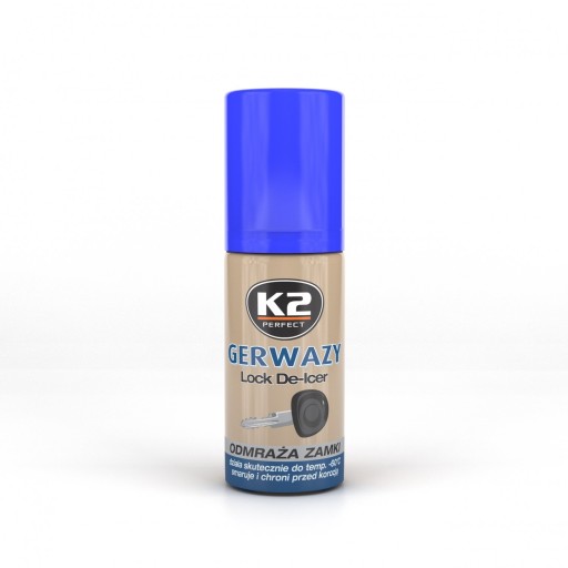 K2 GERWAZY Odmrażacz do zamków 50ml
