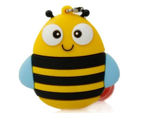 PENDRIVE USB 64 GB PSZCZÓŁKA MIŚ ZWIERZAKI OSA BEE