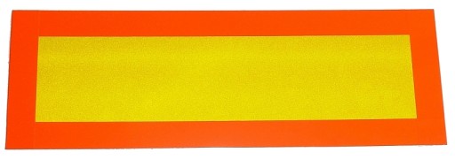 NAKLEJKA WYRÓŻNIAJĄCA POJAZDY DŁUGIE LAWETA 30X10