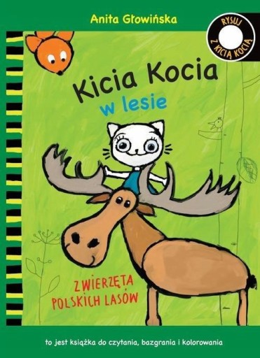 Kicia Kocia w lesie Zwierzęta polskich lasów Rysuj z Kicią Kocią - KD