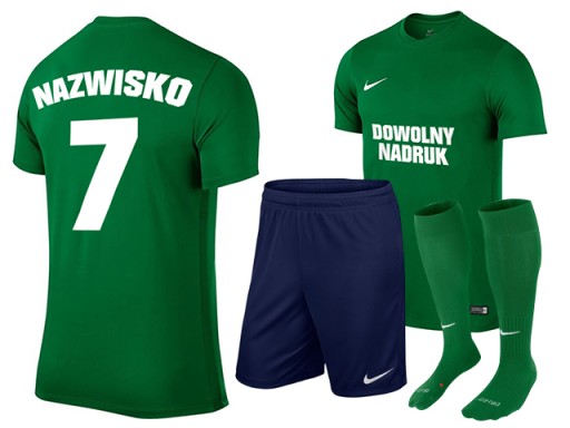 STRÓJ PIŁKARSKI NIKE 13 KOLORÓW DOWOLNY NADRUK L