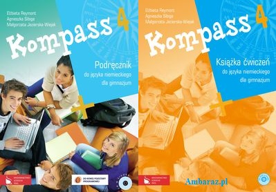 Kompass 4 Podręcznik + ćwiczenia +CD KPL Wwa