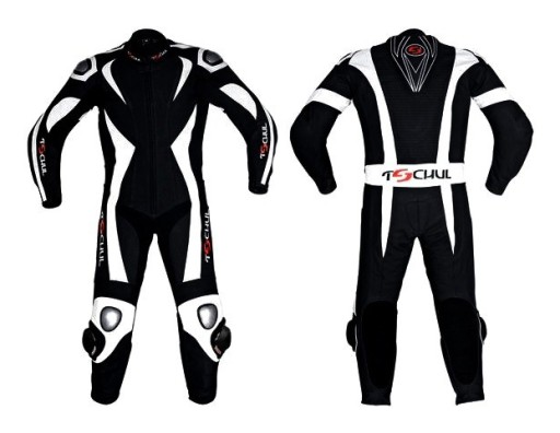 TSCHUL 990 - SKÓRZANY KOMBINEZON 1-cz. GARB r. 48