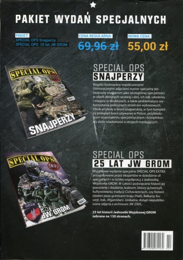 25 lat GROM + Snajperzy / SPECIAL OPS - NOWA