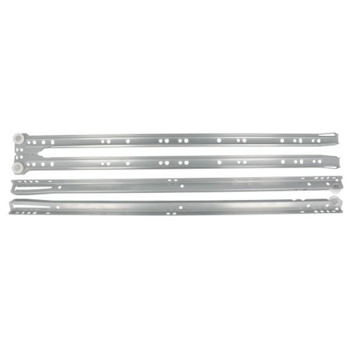 Prowadnica rolkowa meblowa szuflad L-550mm 1,2mm