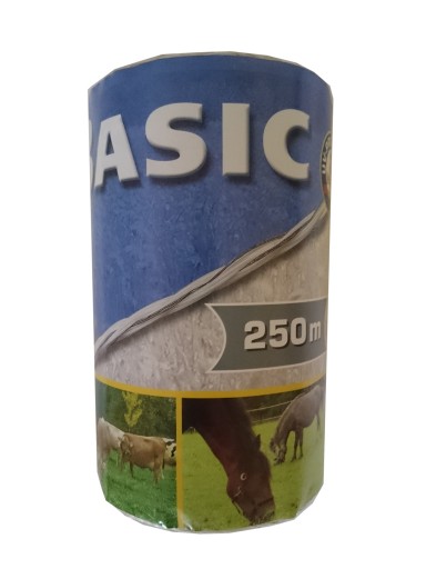plecionka 0,16mm 250mb 60kg biała splotka pastuch