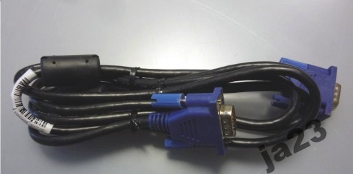 Kabel monitora VGA SVGA D-SUB15 male male 1,8m FV