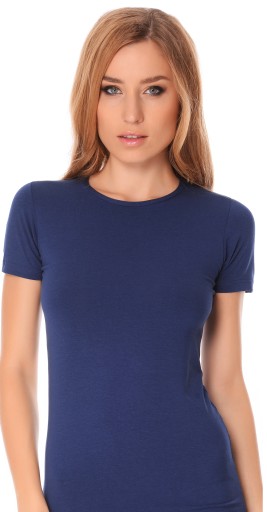 T-shirt damski Jadea 4180 Granatowy M