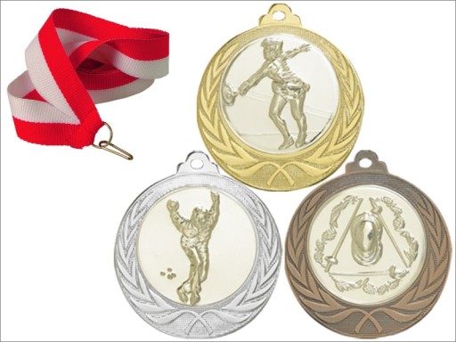 piękny i masywny MEDAL 70mm + aluminiowe wklejki