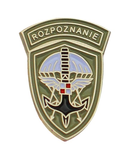 Pin Przypinka WOJSKA SPECJALNE ROZPOZNANIE Pins