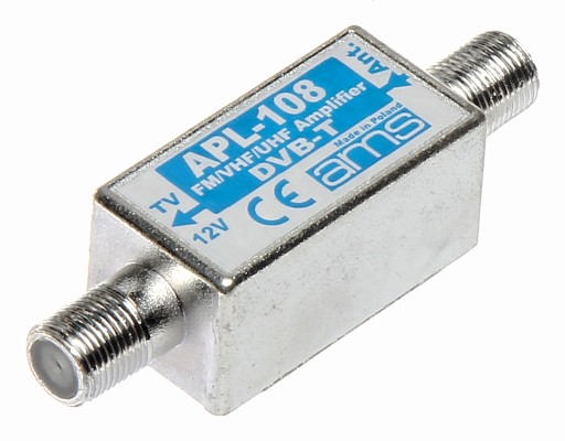 WZMACNIACZ ANTENOWY APL-108 FM/VHF/UHF AMS ABCV