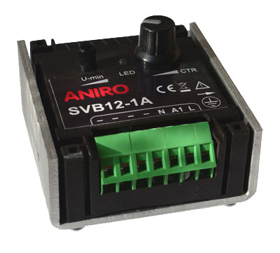 Regulator napięcia SVB12-1A Aniro z potencjometrem