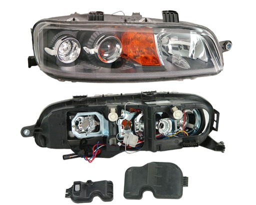 REFLEKTOR LAMPA PRZÓD FIAT PUNTO II H1+H1 NOWY