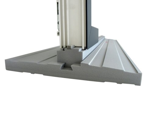 Parapet termiczny pełny / ciepły parapet - 1180mm