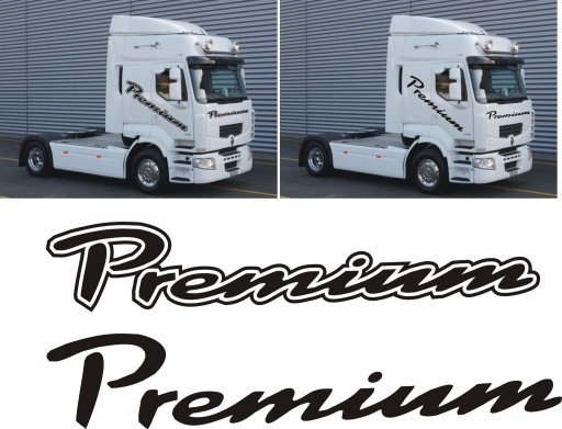 Renault Premium naklejki naklejka kabina kolory !