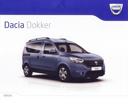 Dacia Dokker prospekt 2013 Czechy