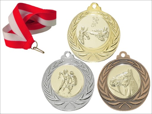 EXTRA medal w EXTRA cenie 40mm + wklejki + szarfa