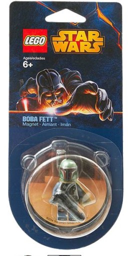 BOBA FETT figurka - Magnes - LEGO ORYGINAŁ - UNIKAT KOLEKCJONERSKI