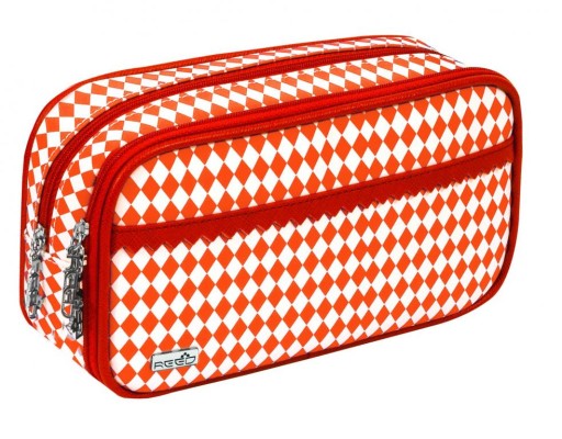 KOSMETYCZKA Duża 8038 DIAMOND ORANGE REED Nowość!