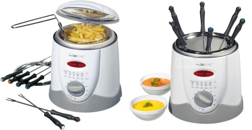 FRYTKOWNICA FONDUE + WIDELCE 2w1 CLATRONIC 2916 1L