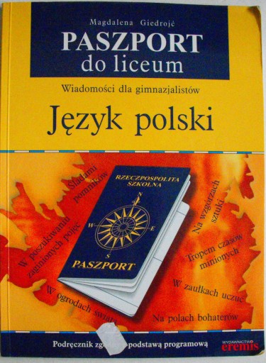 Paszport do liceum Język Polski Giedrojć EREMIS