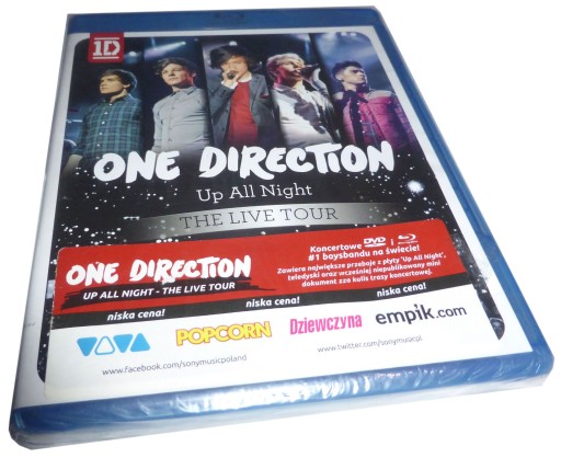 ONE DIRECTION - UP ALL NIGHT THE LIVE TOUR BLU-RAY