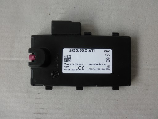 5G0980611 Wzmacniacz antenowy VW PASSAT B8 GOLF 7