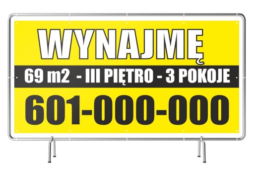 Baner SPRZEDAM - WYNAJMĘ -Dom/Mieszkanie 26 wzorów