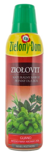 ZIELONY DOM NAWÓZ GUANO DO ZIÓŁ BAZYLII MIĘTY 0,3L