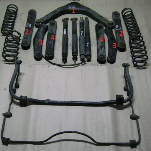 STABILIZATOR PRZOD TYL JEEP GRAND CHEROKEE WJ 4.0B