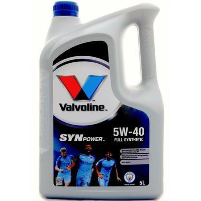 VALVOLINE SynPOWER 5W-40 5L - Certyfikat