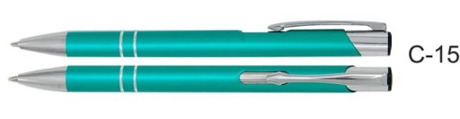 Długopisy COSMO C-15 / 25 szt. +DWUSTRONNY GRAWER
