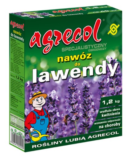 NAWÓZ DO LAWENDY 1,2KG SPECJALISTYCZNY AGRECOL