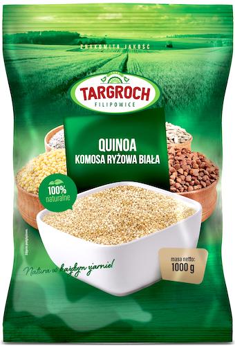 QUINOA KOMOSA RYŻOWA BIAŁA 1KG ŚWIEŻA - BIAŁKO !