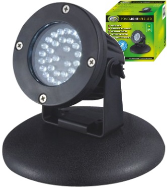 Lampa Oświetlenie LED do OCZKA STAWU 2,2W Czujnik