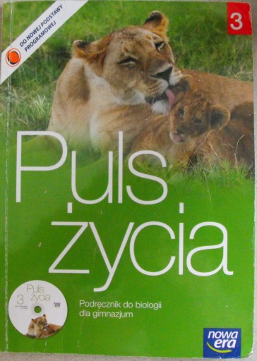 Puls życia 3 podręcznik nowa era + CD czysta