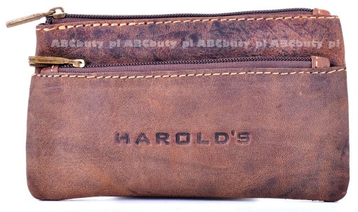 G4-90 SKÓRZANE ETUI NA KLUCZE HAROLD'S VINTAGE !