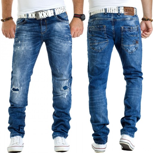 SPODNIE JEANS_SLIM WANTED CIPO BAXX CD390 _31/34