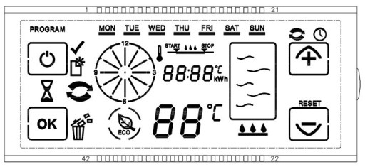 ART New LCD 88:88 TouchPanel (LCD-AV-CBS106B00-HK)